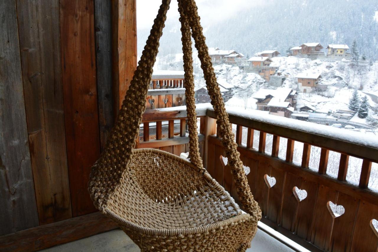 לה פלאנייה Chalet Des Trappeurs Coeur Vanoise 15 Persons מראה חיצוני תמונה
