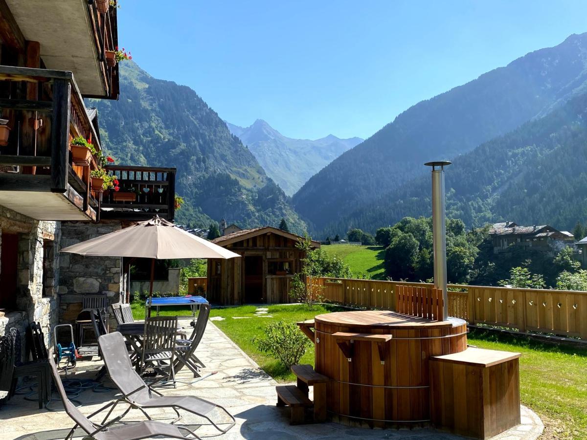 לה פלאנייה Chalet Des Trappeurs Coeur Vanoise 15 Persons מראה חיצוני תמונה
