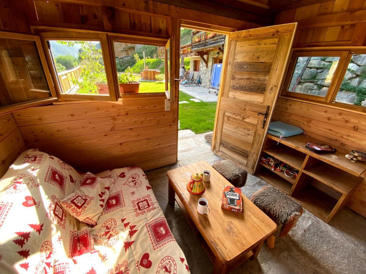 לה פלאנייה Chalet Des Trappeurs Coeur Vanoise 15 Persons מראה חיצוני תמונה