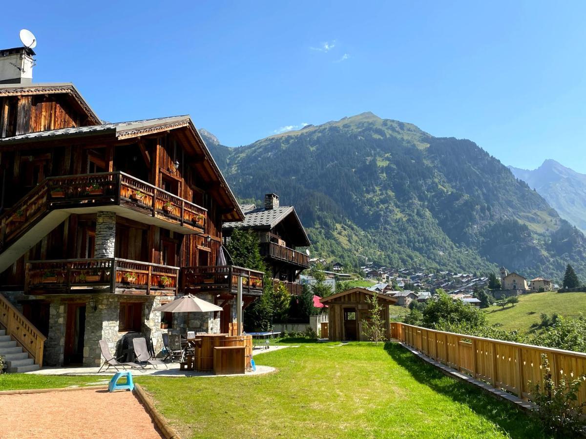 לה פלאנייה Chalet Des Trappeurs Coeur Vanoise 15 Persons מראה חיצוני תמונה
