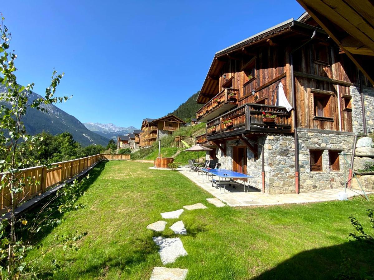 לה פלאנייה Chalet Des Trappeurs Coeur Vanoise 15 Persons מראה חיצוני תמונה