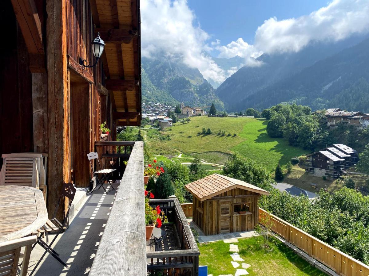לה פלאנייה Chalet Des Trappeurs Coeur Vanoise 15 Persons מראה חיצוני תמונה