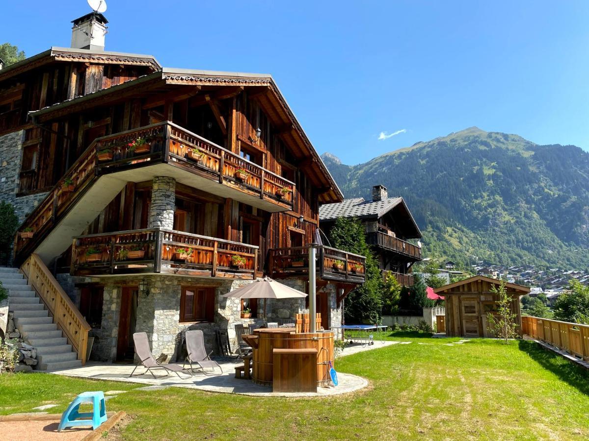 לה פלאנייה Chalet Des Trappeurs Coeur Vanoise 15 Persons מראה חיצוני תמונה