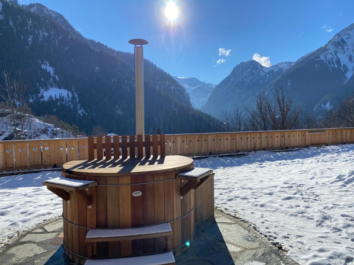 לה פלאנייה Chalet Des Trappeurs Coeur Vanoise 15 Persons מראה חיצוני תמונה
