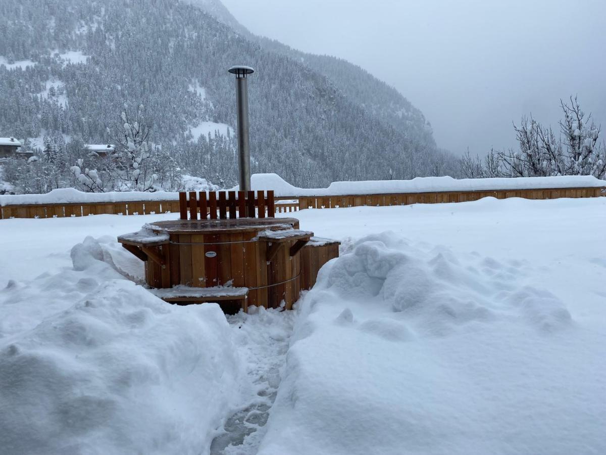 לה פלאנייה Chalet Des Trappeurs Coeur Vanoise 15 Persons מראה חיצוני תמונה