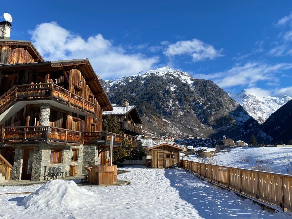 לה פלאנייה Chalet Des Trappeurs Coeur Vanoise 15 Persons מראה חיצוני תמונה