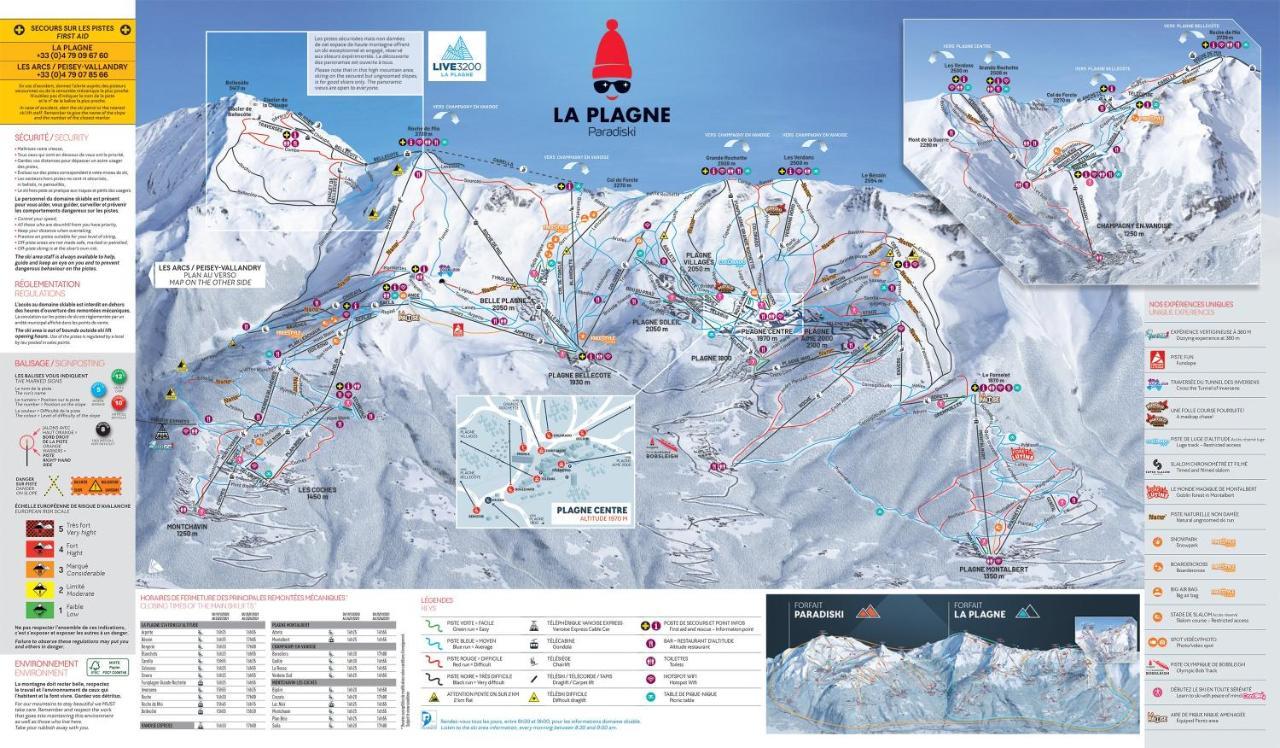 לה פלאנייה Chalet Des Trappeurs Coeur Vanoise 15 Persons מראה חיצוני תמונה