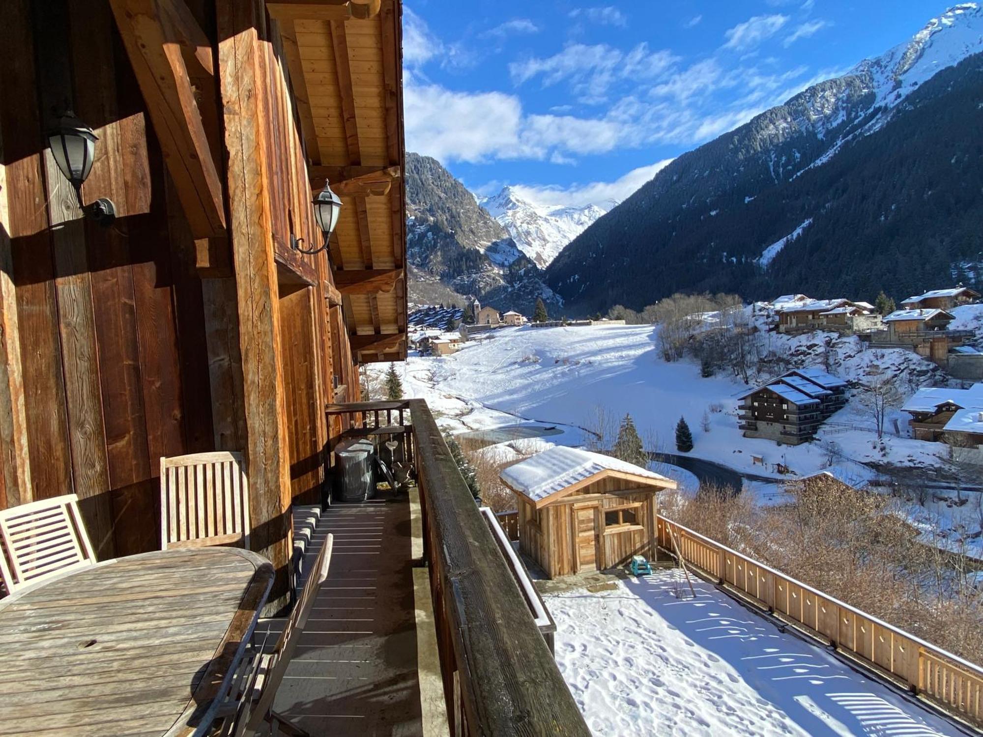 לה פלאנייה Chalet Des Trappeurs Coeur Vanoise 15 Persons מראה חיצוני תמונה