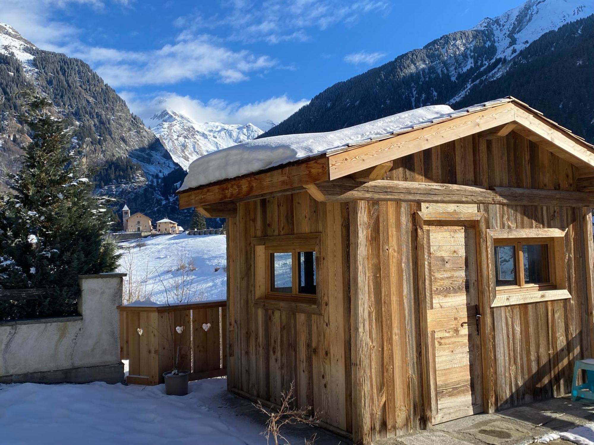 לה פלאנייה Chalet Des Trappeurs Coeur Vanoise 15 Persons מראה חיצוני תמונה