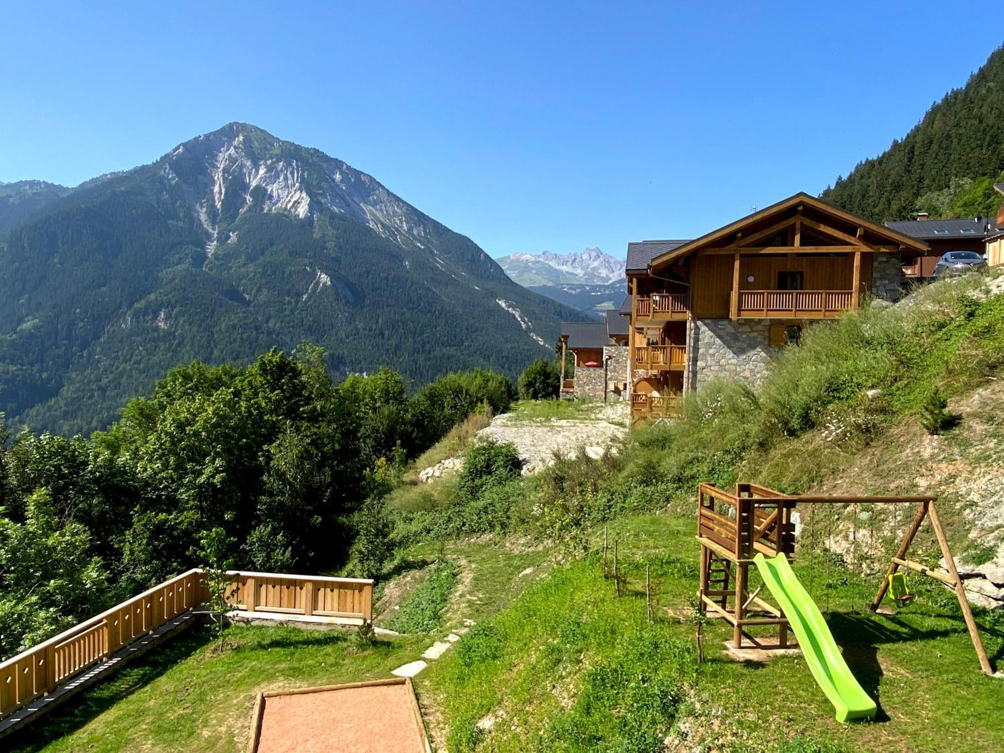 לה פלאנייה Chalet Des Trappeurs Coeur Vanoise 15 Persons מראה חיצוני תמונה